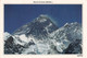 Nepal  - Postcard Used  1995 -  Mount Everest From Gokyo - 2/scans - Népal