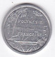 Polynésie Française. 1 Franc 1983, En Aluminium - Französisch-Polynesien