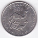 République De Djibouti 50 Francs 1983 , Cupronickel, KM# 25 - Dschibuti