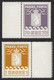 Groenland Colis Postaux N°10 & 11** 70 Ore Violet Et 1 Kronen Ocre BDFeuille Les 2 Tres Frais & TTB - Paketmarken