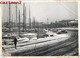 MONACO GRANDE PHOTOGRAPHIE LE PORT MONTE-CARLO SOUS LA NEIGE - Harbor