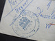 Delcampe - Griechenland 1942 Ganzsachen Umschlag U 8 Par Avion / Luftpost Poste De Drama Grece - Düsseldorf Stempel Tax.... - Entiers Postaux