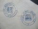 Delcampe - Griechenland 1942 Ganzsachen Umschlag U 8 Par Avion / Luftpost Poste De Drama Grece - Düsseldorf Stempel Tax.... - Interi Postali