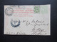 Griechenland 1901 Ganzsache / Bildpostkarte Souvenir De Athenes Propylees Mit Zusatzfrankatur Nach Den Haag Holland - Enteros Postales