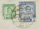 IRAQ 1948 King Faisal II 3 F + 60 F Registered Airmail Cover From Railway Camp - Irak