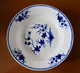 Assiette Creuse Porcelaine De Tournai Décor à La Mouche - 24,5 Cm - Bleu Intense - Doornik (BEL)