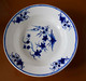 Assiette Creuse Porcelaine De Tournai Décor à La Mouche - 24,5 Cm - Bleu Intense - Doornik (BEL)