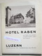 Brochure "Hotel Raben Am See, Luzern, Suisse" - Collections