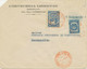 SCADTA COLOMBIA 1924 30C SCADTA + 3C Coat Of Arms Colombia Airmail Cvr MEDELLIN - Colombia