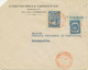 SCADTA COLOMBIA 1924 30C SCADTA + 3C Coat Of Arms Colombia Airmail Cvr MEDELLIN - Colombie