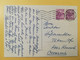 CARTOLINA POSTCARD ITALIA ITALY 1966 TOSCANA MARINA DI MASSA  BOLLO MICHELANGIOLESCA PER GERMANY - Massa