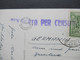 Rhodos / Rodi Egeo / Ägäis 1940 Italienische Besetzung Nr. 20 EF Mit 2 Zensurstempel Censura Und OKW Zensur Echtfoto AK - Egeo (Rodi)