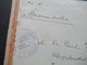 Griechenland 1943 Einschreiben Lamia - Wiesbaden Mit Mehrfachzensur OKW Und Comando Superiore Verificato Per Censura - Storia Postale