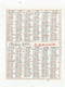 Calendrier Petit Format 1980 , Imagerie Chicorée LEROUX, 2 Scans - Petit Format : 1971-80