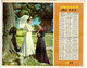 CALENDRIER GF 1961 - Arlésiennes Et Comtadines En Avignon - Imprimerie Oberthur (calendrier Double) - Grand Format : 1961-70