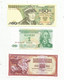 Billet , Europe , POLOGNE , YOUGOSLAVIE , TRANSNITRIE. LOT DE 3 BILLETS - Autres - Europe