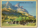 CALENDRIER GF 1963 - Village De Montagne, Imprimeur Oller - Grand Format : 1961-70