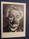 Scientist ALBERT EINSTEIN - Old USSR Postcard 1972 - Nobel Prize - Jew - Judaica - Prix Nobel