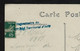 CP De  ST LEU   Ancien Chateau   5c Semeuse  X 2  Oblit  Par Un Cachet "le Vaguemestre 31 E Regt Territoriale " En Bleu - Guerre 1914-18
