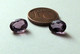 Delcampe - Améthyste Oval à Facettes 2 Carats (2 Pièces) - Brésil - Amethyst