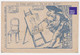 Chromo Gravure Image Devinette Chicorée Candeliez Deplanche Paris 1890 Singe Humanisé Peintre Anthropomorphisme 48-12 - Té & Café