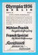 GREAT BRITAIN (Wolff Rampling Roberts Brown) Olympic Games 1936 Berlin * GOLD - 4x400 METRES RELAY * Old Card Athletics - Tarjetas