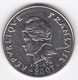 Polynésie Française. 20 Francs 2003,  En Nickel - French Polynesia