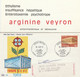 FDC EUROPA 1969 + CARTE ARGININE VEYRON POUR MONTMORENCY - Pharmacy