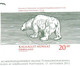 Greenland. IMPERFORRATED MINIBLOCK, Send To Denmark 2013, Signed By The Artist, Max 5 Copy. SCARE - Briefe U. Dokumente