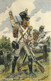 MILITAIRE UNIFORME 17eme Régiment D' Infanterie    Illustrateur Maurice TOUSSAINT - Uniforms