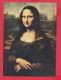 234218 / 1980 - 5 St. - Leonardo Da Vinci , " Vitruvian Man " Masonic Symbol , Saint Anne , MONA LISA Bulgaria - Storia Postale