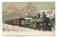 Gotthardbahn - Expresszug, Steam Train, Railway - Old Switzerland Postcard - Treni