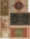 LOTTO BANCONOTE CIRCOLATE -EUROPA +ASIA -GERMANIA, TURCHIA ,CEYLON - Kiloware - Banknoten