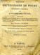 NOUVEAU DICTIONNAIRE DE POCHE FRANCOIS-ANGLOIS, ET ANGLOIS-FRANCOIS - NUGENT THOMAS - 1818 - Wörterbücher