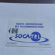 Ivory Coast-(CIF-SOC-0017/1)-socatel-blue-(24)-(60units)-(00371337)-used Card+1card Prepiad Free - Côte D'Ivoire