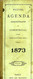 NOUVEL AGENDA ADMINISTRATIF ET COMMERCIAL, DRESSE D'APRES LES DOCUMENTS OFFICIELS, 1873 - COLLECTIF - 1873 - Blank Diaries