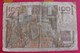 France. 100 Cent Francs Jeune Paysan. 04/09/1952. état D'usage - 100 F 1945-1954 ''Jeune Paysan''
