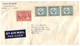 (LL 27) Canada Newfoundland Postage + Canada 3 Cents - Princess Elizabeth - Cover Posted To England From London Canada - Cartas & Documentos