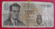 Belgique. 20 Vingt Francs. 15/06/1964. état D'usage - 1947 Franse Schatkist