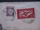 Portugal 1942 Zensurbeleg OKW Mehrfachzensur Einschreiben Lisboa - Berlin Mit Luftpost / Flugpostmarke Nr. 594 MiF - Storia Postale