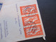 Portugal 1940 Zensurbeleg OKW Mehrfachzensur Umschlag Karl Loy Porto - Leipzig Flugpostmarke Nr. 592 (3) MiF - Brieven En Documenten