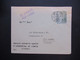 Portugal 1955 Firmenlochung / Perfin BES Umschlag Banco Espirito Santo Lisboa Gründung Sao Paulo Nr. 833 EF - Brieven En Documenten