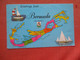 Map  Greetings From Bermuda Islands      Ref 4795 - Bermuda
