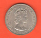 Bermuda 1 One Crown 1964 Britisch Territory Silver Coin - Bermuda