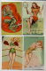 SET OF 10 POSTCARDS - PIN UP LADIES, TENNIS, GOLF, MUSIC, PIANO ECT. - Pin-Ups