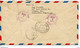 ETATS-UNIS ENVELOPPE 1947 100TH ANNIVERSARY UNITED STATES POSTAGE STAMPS CACHETS NEW-YORK ET BELLEFONTAINE OHIO - Etats- - Topics