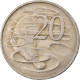 Monnaie, Australie, Elizabeth II, 20 Cents, 1975, Melbourne, TB, Copper-nickel - Victoria