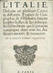 L'ITALIE - - SANSON N. - 1651 - Antes De 18avo Siglo