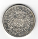 DR+ Deutsches Reich Baden 1913 Friedrich II. Großherzog Von Baden 5 Mark - 2, 3 & 5 Mark Silber