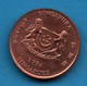 SINGAPORE 1 CENT 1994 KM# 98 - Singapour